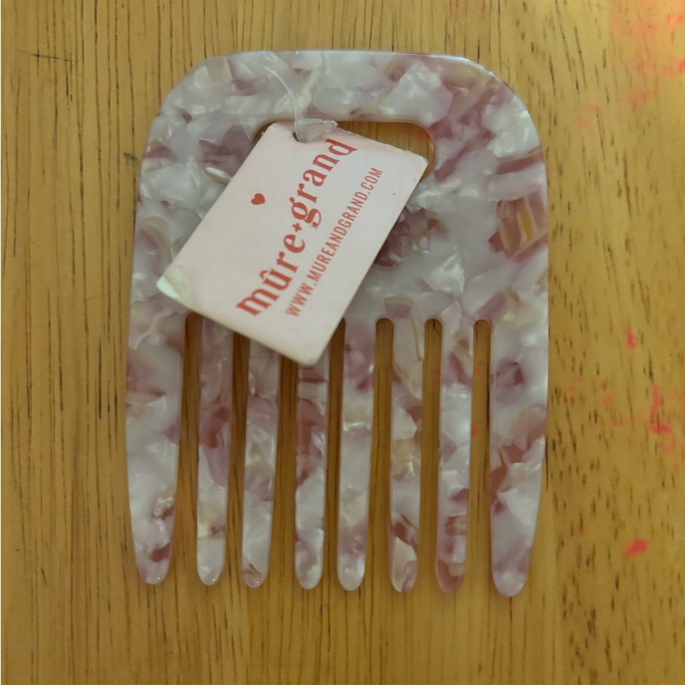 Mure and Grand - Pink Hair Comb